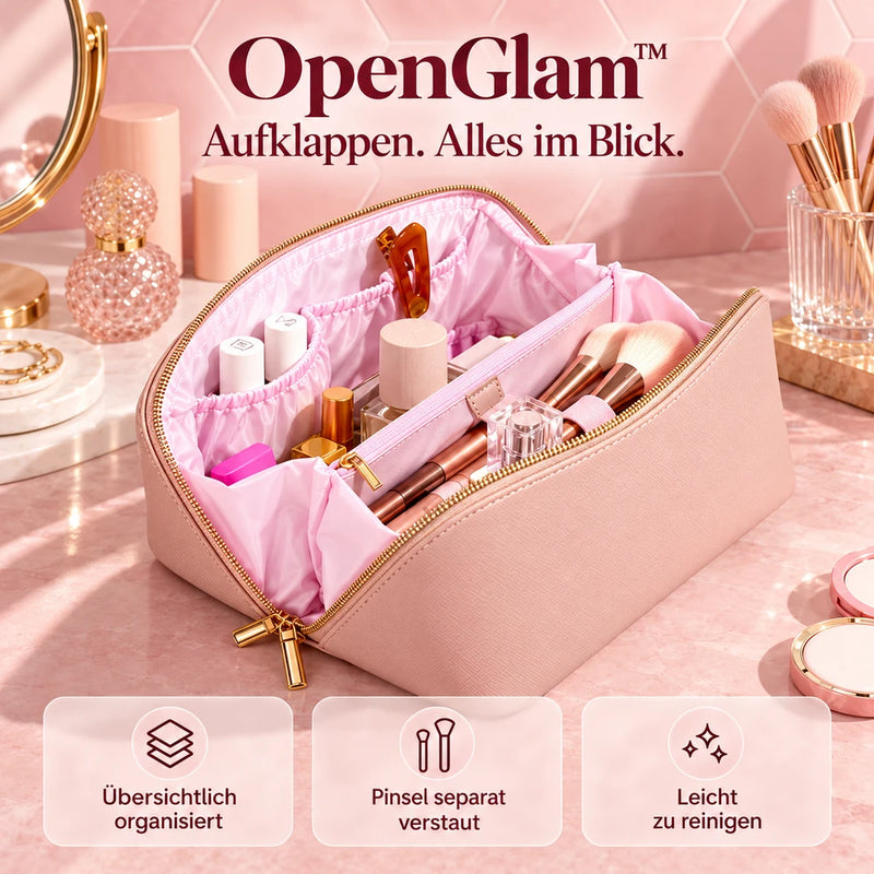 50% RABATT NUR HEUTE | OpenGlam™ - Erweiterbare Kosmetiktasche
