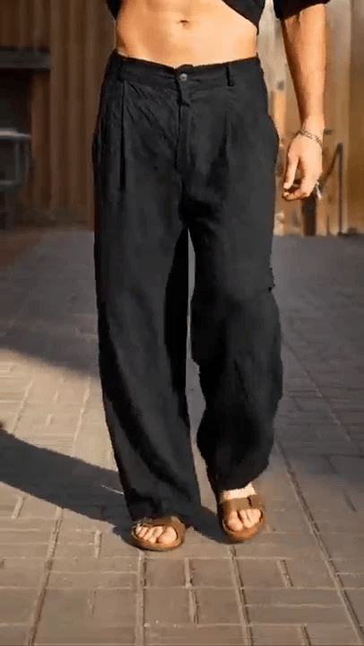 50% RABATT NUR HEUTE  Lorenzo™ - Lässige Leinenhose
