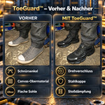 50% RABATT NUR HEUTE | ToeGuard™ - Sicherheitsschuhe mit Stahlkappe