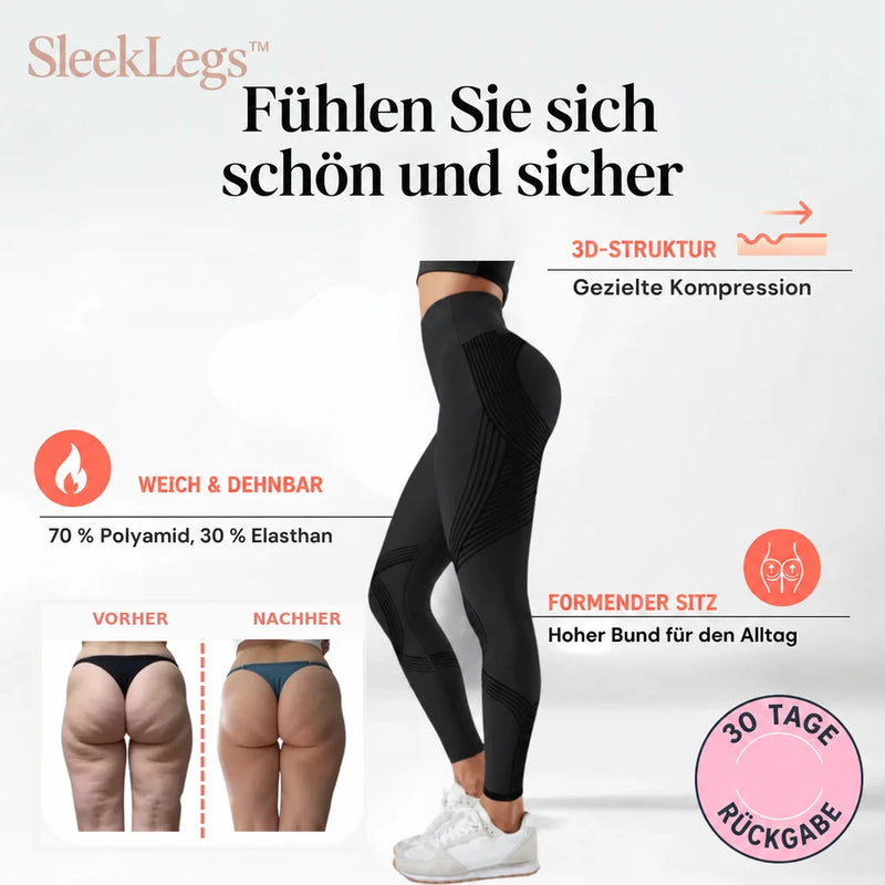 50% RABATT NUR HEUTE | SleekLegs™ - 3D-Leggings
