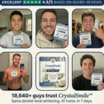 1+1 GRATIS HEUTE | CrystalSmile™ - Zahnaufhellungsstreifen