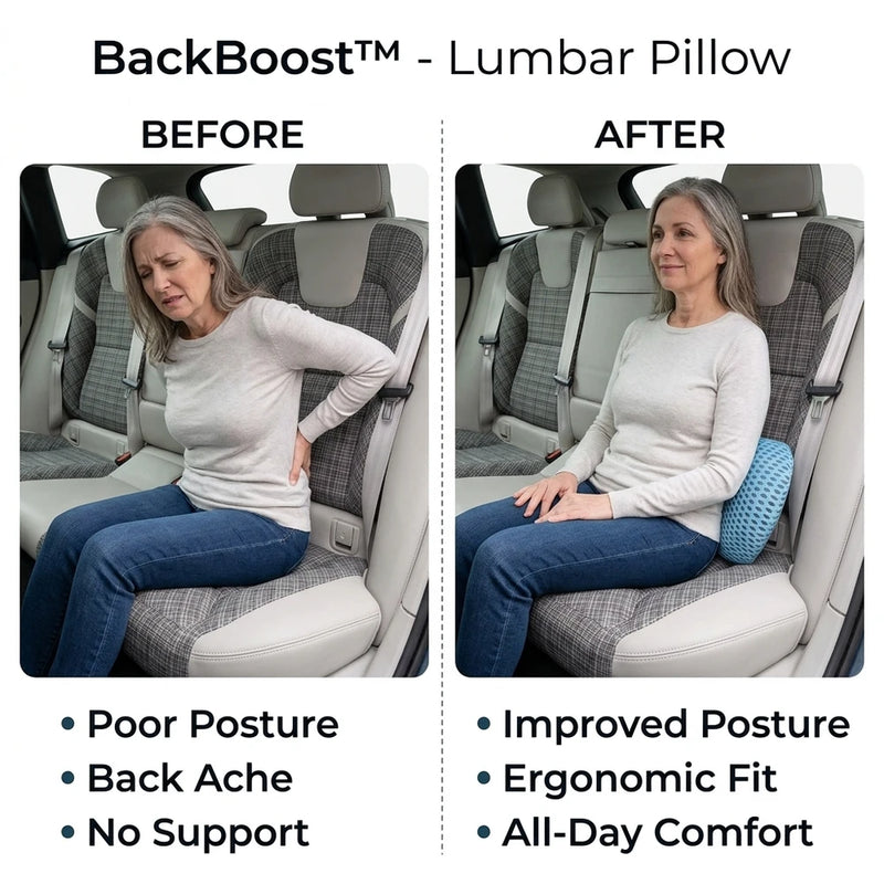 50% RABATT NUR HEUTE | BackBoost™ - Lendenkissen