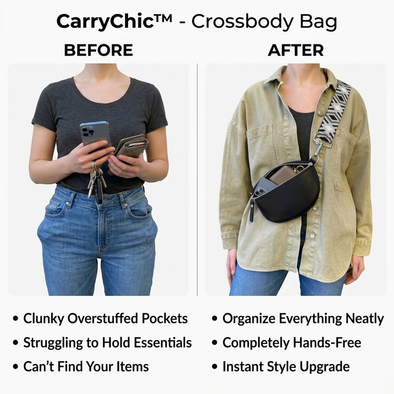 50% RABATT NUR HEUTE | CarryChic™ - Umhängetasche