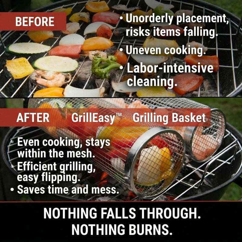 50% RABATT NUR HEUTE | GrillEasy™ - Grillkorb