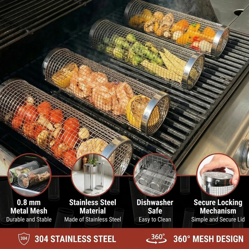 50% RABATT NUR HEUTE | GrillEasy™ - Grillkorb