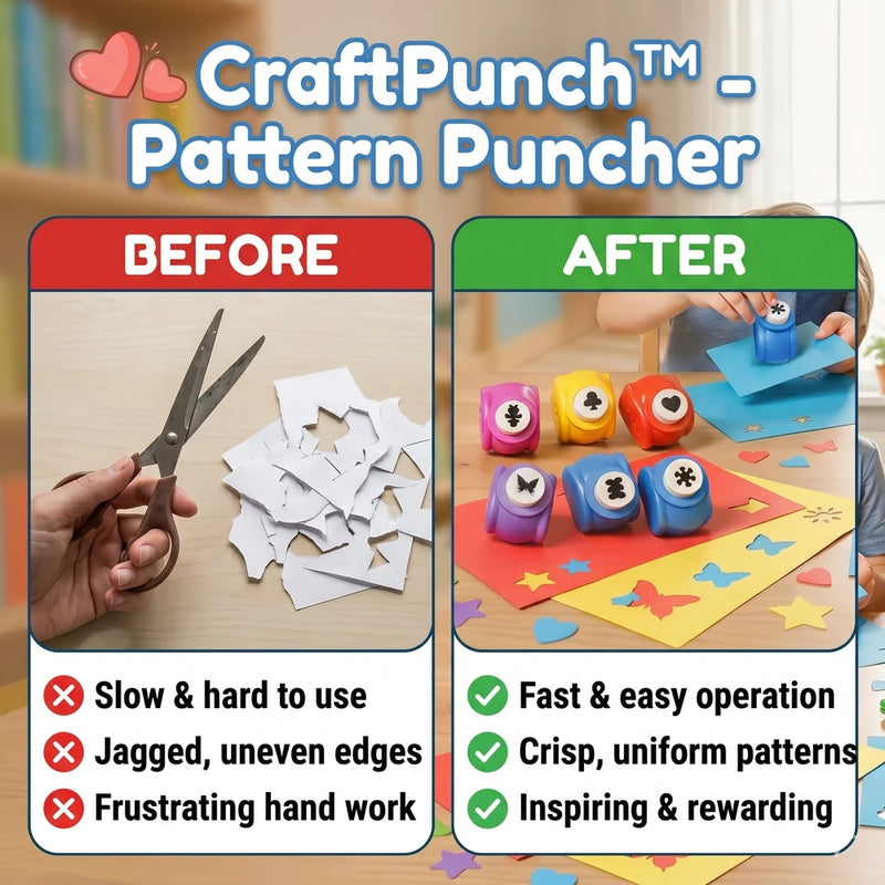 50% RABATT NUR HEUTE | CraftPunch™ - Motivstanzer