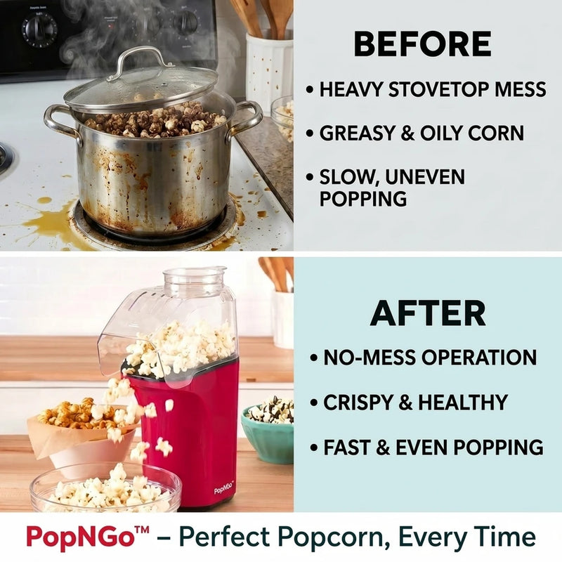 50% RABATT NUR HEUTE | PopNGo™ - Popcornmaschine