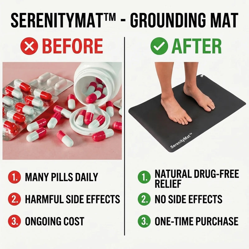 50% RABATT NUR HEUTE | SerenityMat™ - Erdungsmatte