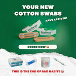50% RABATT NUR HEUTE | EcoSwab™ - Wiederverwendbare Wattestäbchen