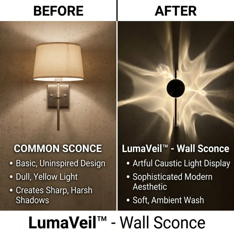 50% RABATT NUR HEUTE | LumaVeil™ - Wandleuchte