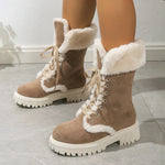50% RABATT NUR HEUTE | CozyStride™ - Wadenhohe Schneestiefel