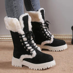 50% RABATT NUR HEUTE | CozyStride™ - Wadenhohe Schneestiefel
