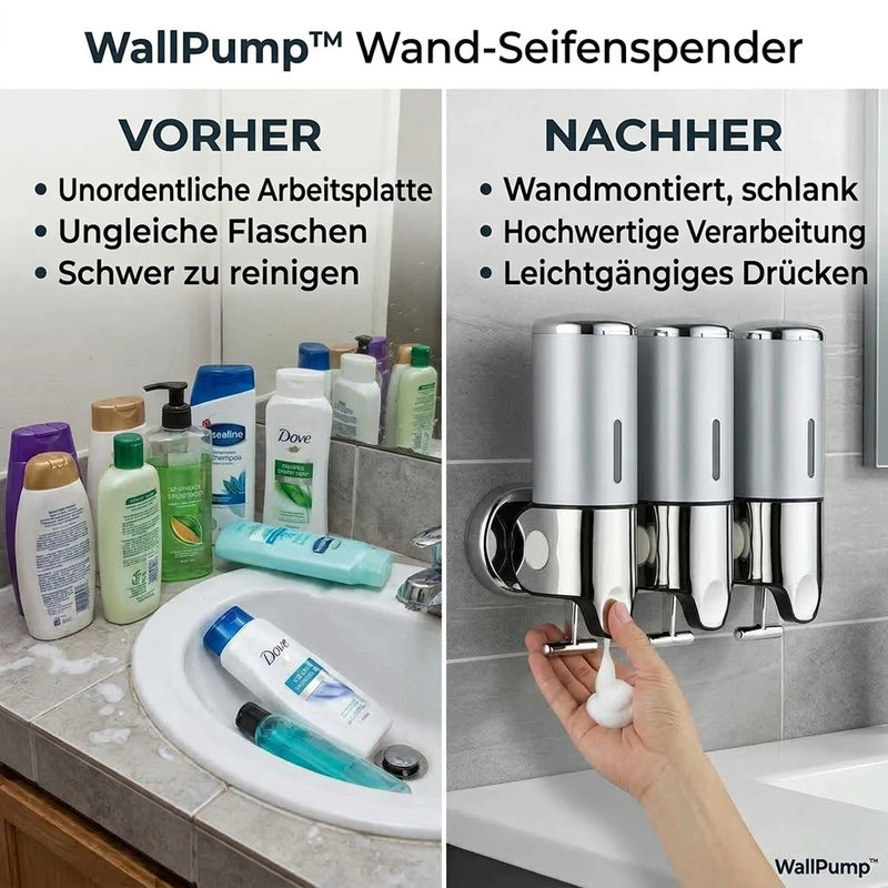 50% RABATT NUR HEUTE | WallPump™ - Wandseifenspender