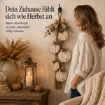 50% RABATT NUR HEUTE | DoorHarvest™ - 5-Kürbis-Herbst-Türkranz