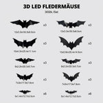 50% RABATT NUR HEUTE | BatGlow™ - 3D Fledermaus LED-Deko