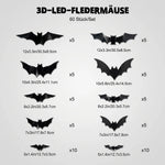 50% RABATT NUR HEUTE | BatGlow™ - 3D Fledermaus LED-Deko