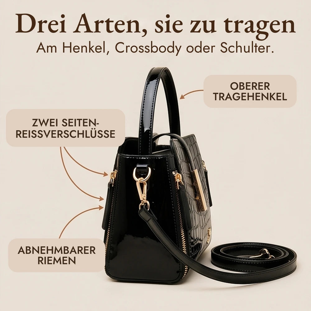 50% RABATT NUR HEUTE | CrocGloss™ - Crossbody-Handtasche