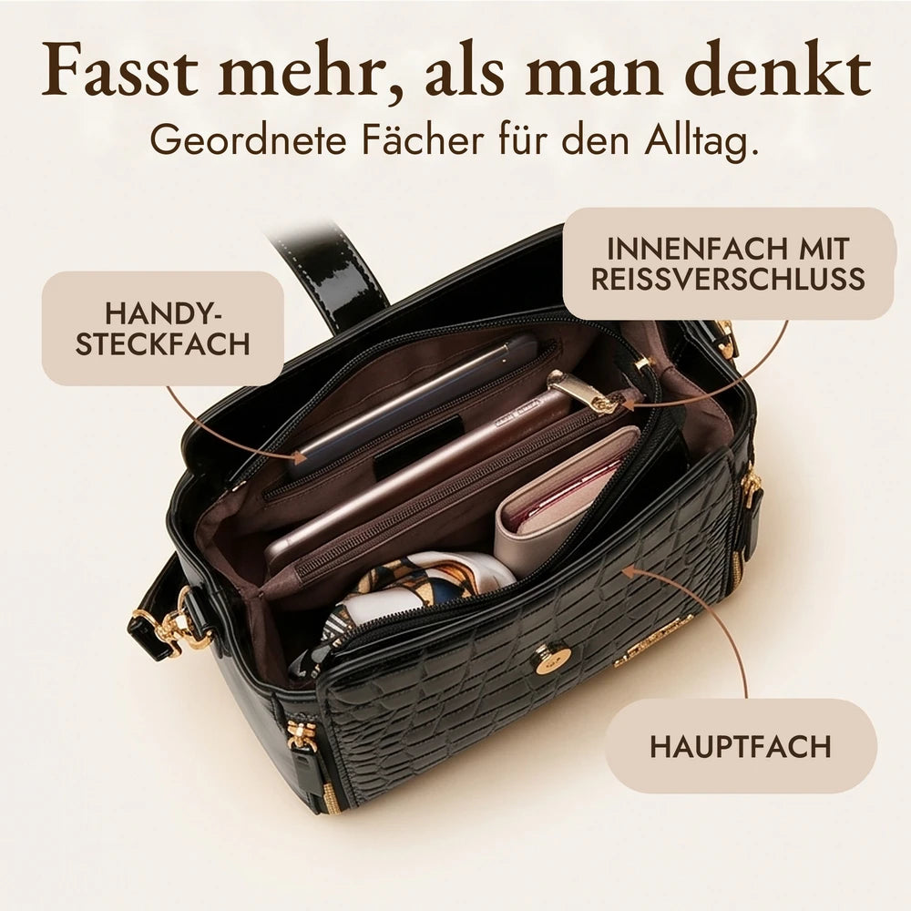 50% RABATT NUR HEUTE | CrocGloss™ - Crossbody-Handtasche