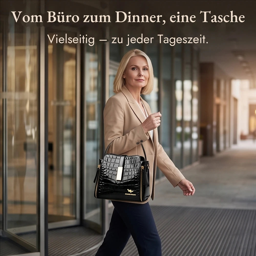 50% RABATT NUR HEUTE | CrocGloss™ - Crossbody-Handtasche
