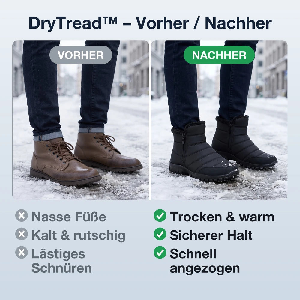 50% RABATT NUR HEUTE | DryTread™ - Herren-Schneestiefel