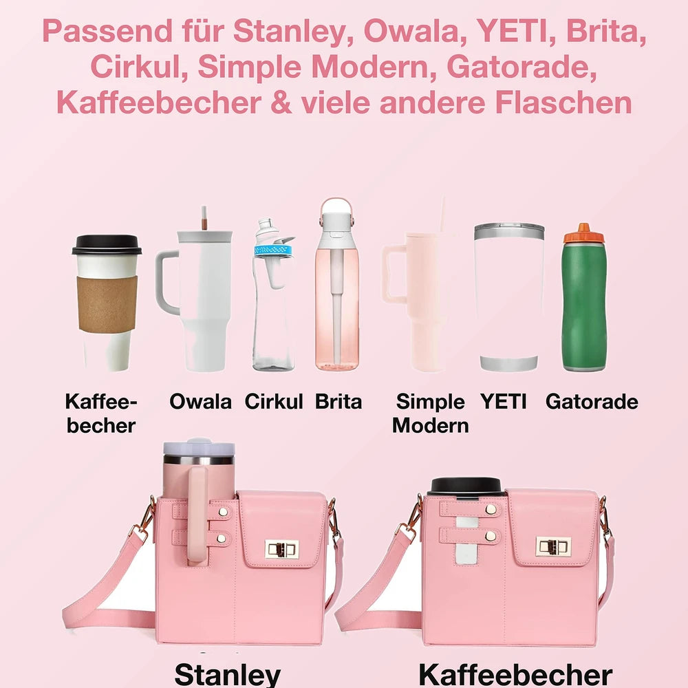 50% RABATT NUR HEUTE | BottleTote™ - Umhängetasche mit Flaschenhalter