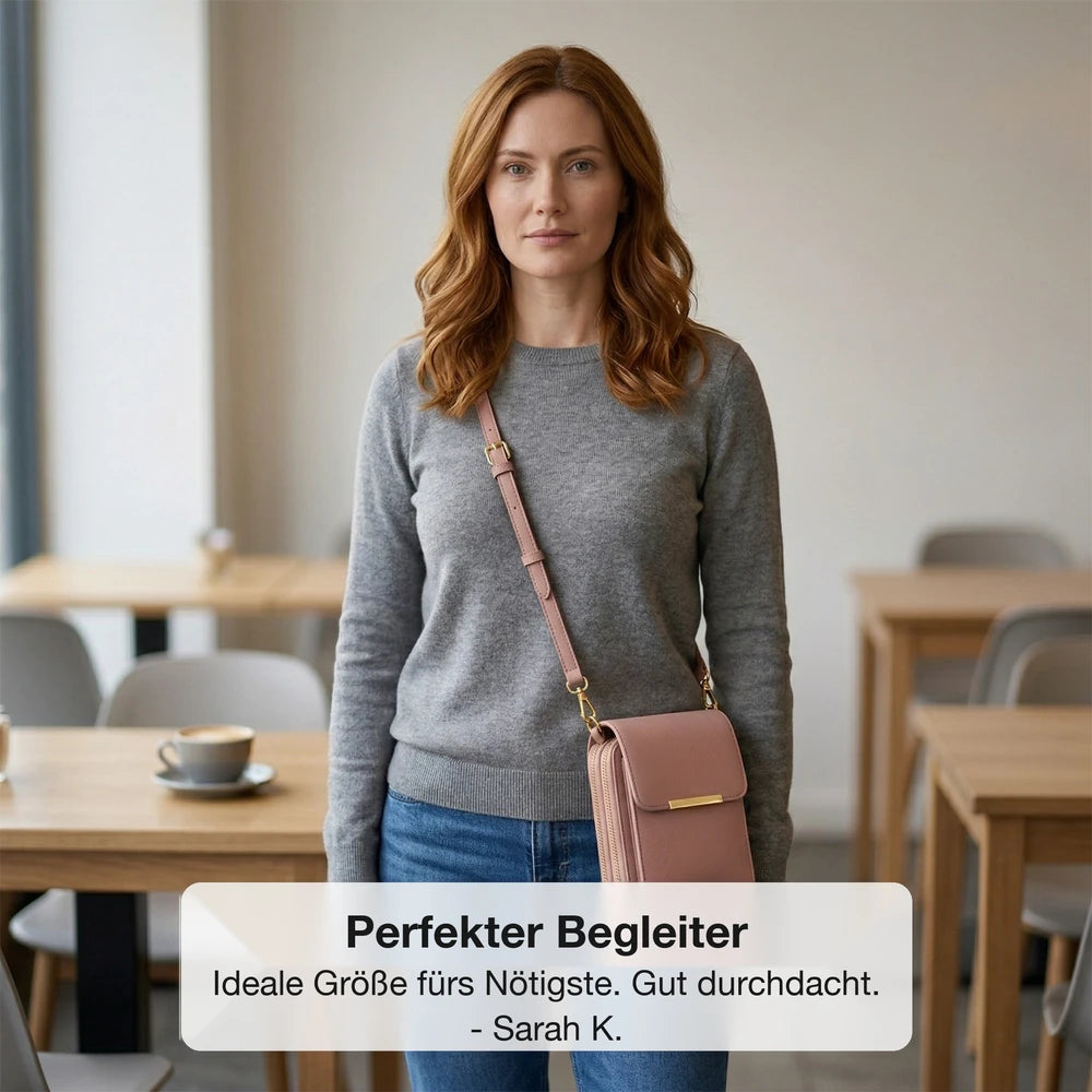 50% RABATT NUR HEUTE | TapWallet™ - Touchscreen-Umhängetasche mit Handyfach