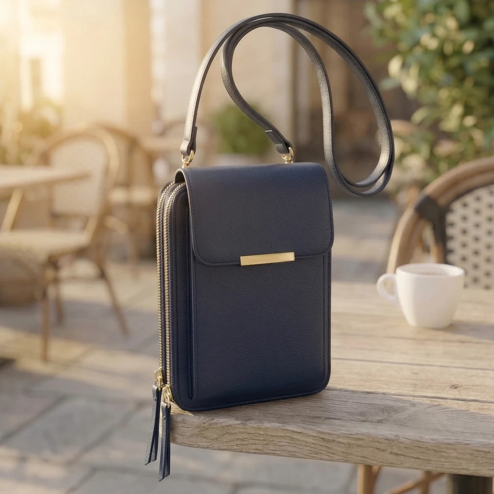 50% RABATT NUR HEUTE | TapWallet™ - Touchscreen-Umhängetasche mit Handyfach