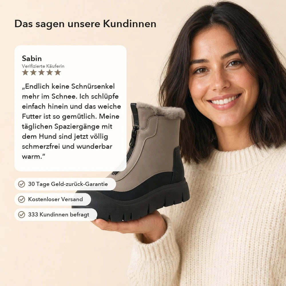 50% RABATT NUR HEUTE | ZipWarm™ - Stiefel mit Reißverschluss