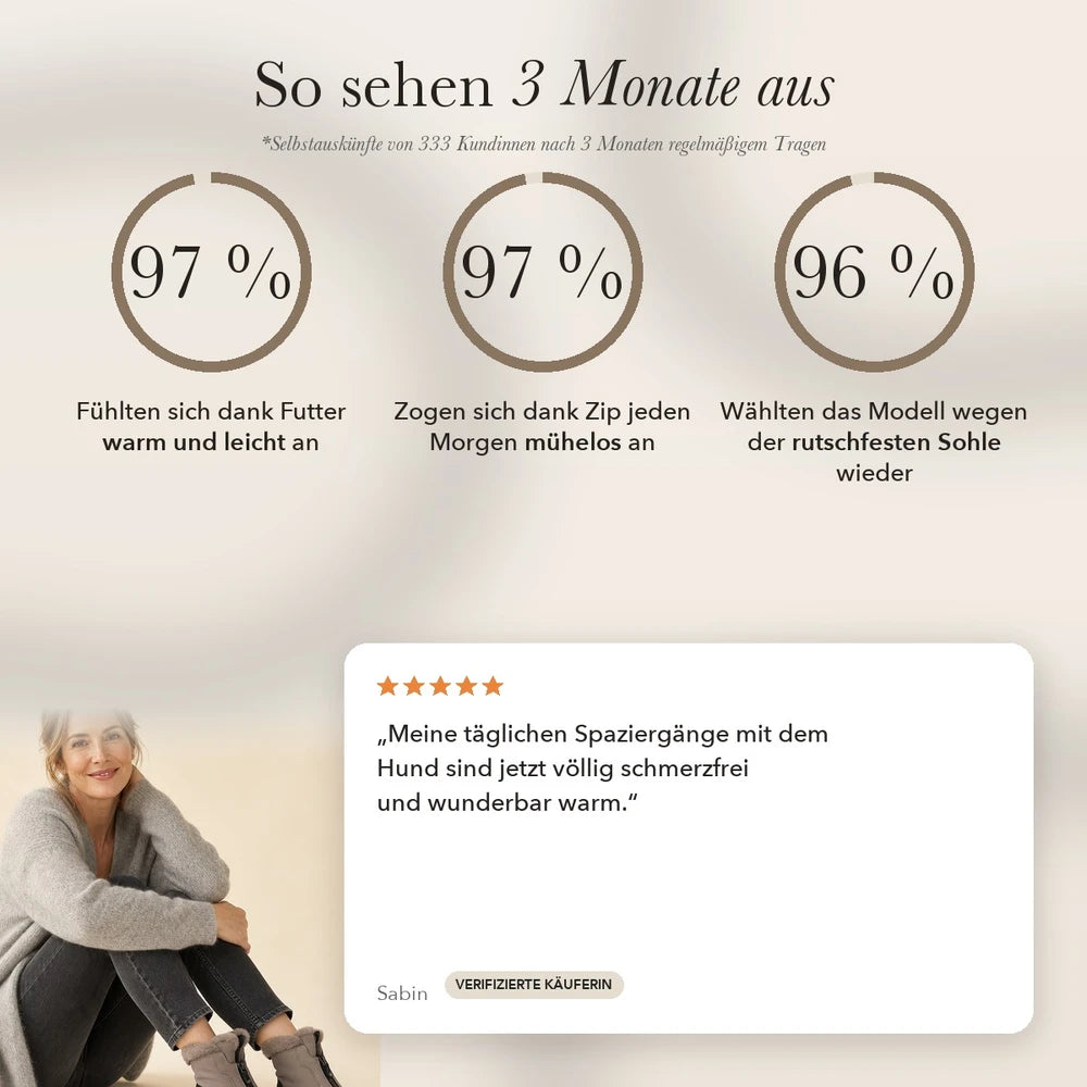 50% RABATT NUR HEUTE | ZipWarm™ - Stiefel mit Reißverschluss