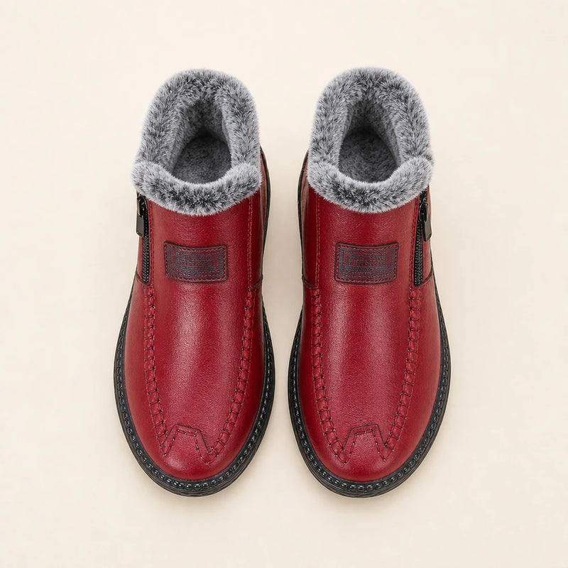 50% RABATT NUR HEUTE | GripWarm™ - Damen-Wasserdichte Rutschfeste Stiefel