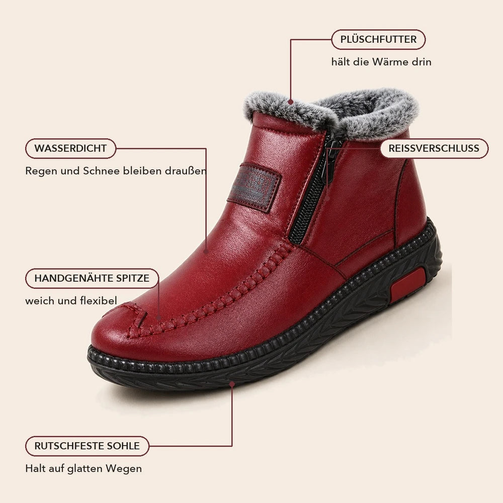 50% RABATT NUR HEUTE | GripWarm™ - Damen-Wasserdichte Rutschfeste Stiefel