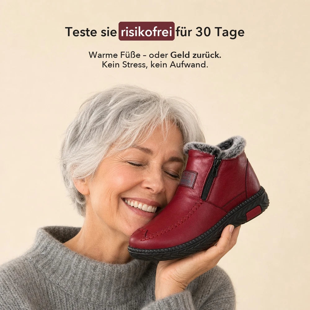 50% RABATT NUR HEUTE | GripWarm™ - Damen-Wasserdichte Rutschfeste Stiefel