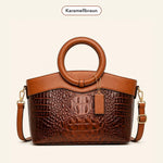 50% RABATT NUR HEUTE | GoldHandle™ - Vintage-Ledertasche