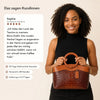 50% RABATT NUR HEUTE | GoldHandle™ - Vintage-Ledertasche