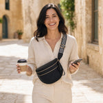 50% RABATT NUR HEUTE | WovenFree™ - Geflochtene Ledergürteltasche