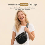 50% RABATT NUR HEUTE | WovenFree™ - Geflochtene Ledergürteltasche