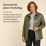 50% RABATT NUR HEUTE | SlouchLux™ - Moderne Lederjacke