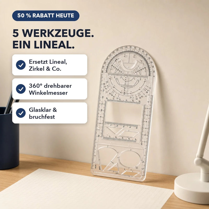 50% RABATT NUR HEUTE | DraftEase™ - Professionelles Zeichenwerkzeug