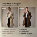 50% RABATT NUR HEUTE | SuedeDrape™ - Vintage-Trenchcoat