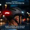 50% RABATT NUR HEUTE | GlowHelm™ - Fahrradhelm mit Front- und Rücklicht