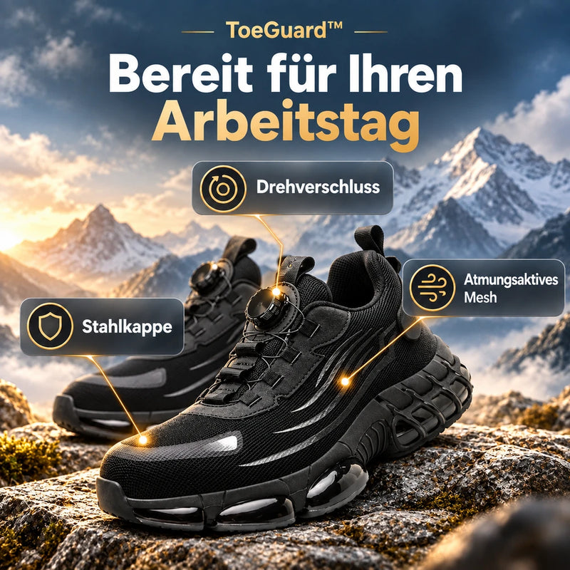 50% RABATT NUR HEUTE | ToeGuard™ - Sicherheitsschuhe mit Stahlkappe