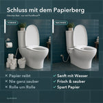 50% RABATT NUR HEUTE | PureRinse™ - Bidet-Aufsatz mit zwei Düsen