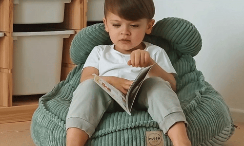 50% RABATT NUR HEUTE  SnuggleSeat™ - Kinder-Sitzsack