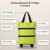 50% RABATT NUR HEUTE | FoldTrolley™ - 2-in-1-Einkaufswagen mit Rädern