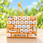 ClickCalm™ - Mini-Fidget-Tastatur als Schlüsselanhänger