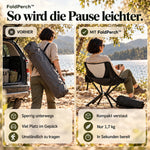50% RABATT NUR HEUTE | FoldPerch™ - Der Wasserflaschengroße Stuhl