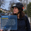 50% RABATT NUR HEUTE | GlowHelm™ - Fahrradhelm mit Front- und Rücklicht