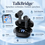 50% RABATT NUR HEUTE | TalkBridge™ - Kabellose Übersetzer-Ohrhörer
