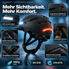 50% RABATT NUR HEUTE | GlowHelm™ - Fahrradhelm mit Front- und Rücklicht