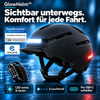 50% RABATT NUR HEUTE | GlowHelm™ - Fahrradhelm mit Front- und Rücklicht